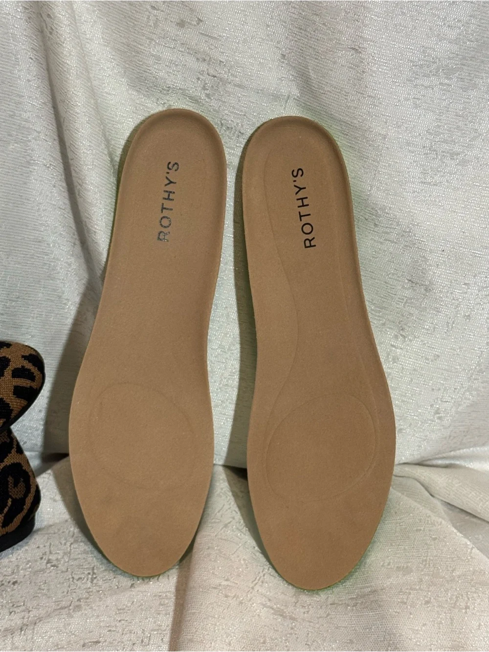 Rothy's The Daily Flats Leopard Print - Brown/Black